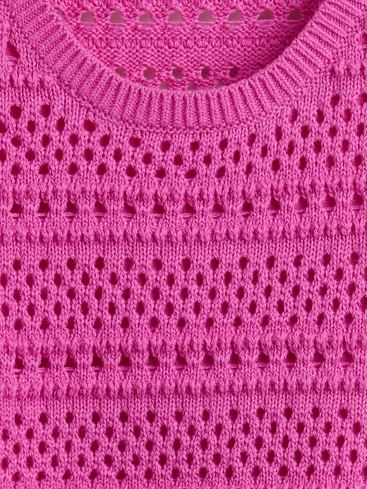 Image number 5 showing, Kids Crochet Shell Tank Top