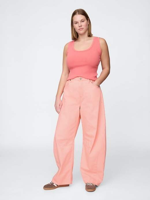 Image number 5 showing, High Rise Horseshoe Jeans