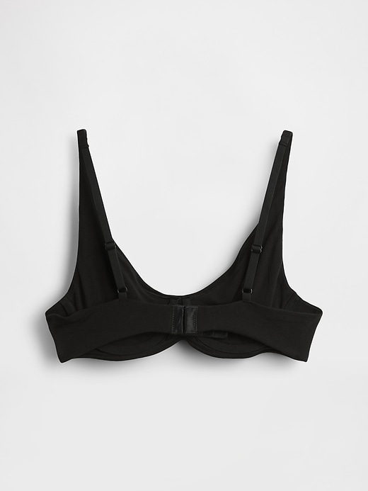 Image number 6 showing, Organic Stretch Cotton Unlined Bra