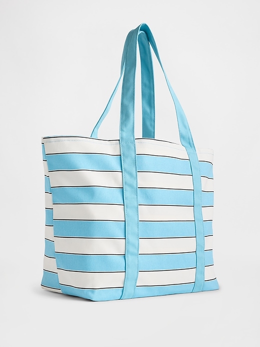 Canvas Stripe Tote Bag | Gap