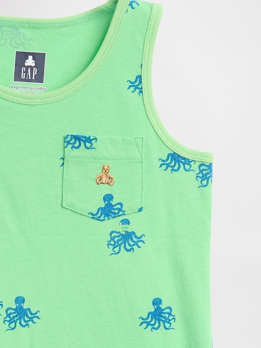 Image number 3 showing, Baby & Toddler Mix & Match Pocket Tank Top