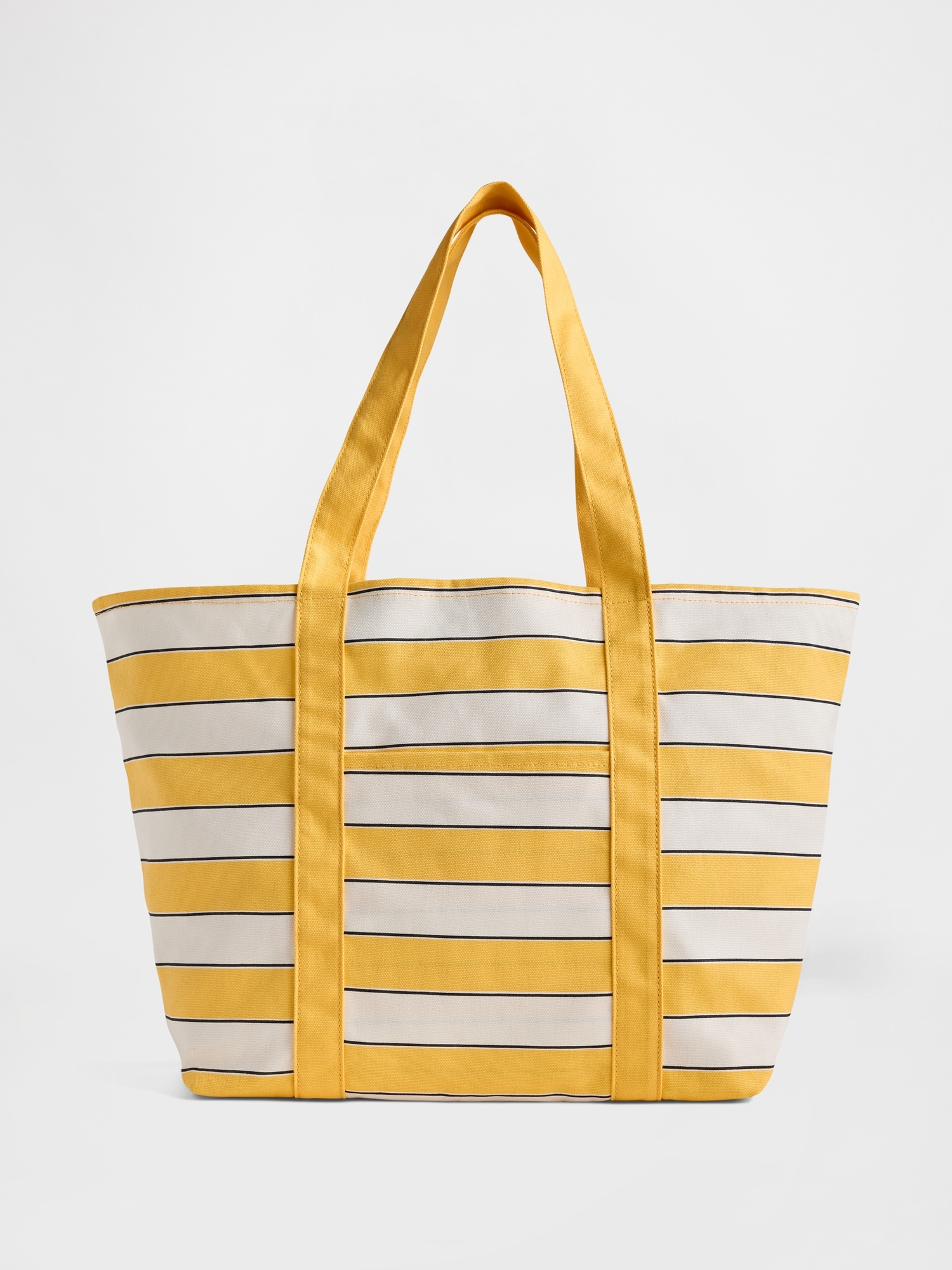 Canvas Stripe Tote Bag