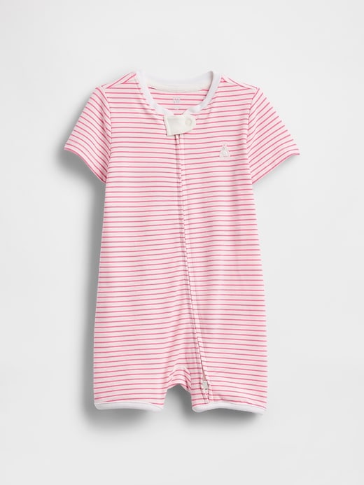 L'image numéro 1 présente Une-pièce court Premiers essentiels pour Bébé