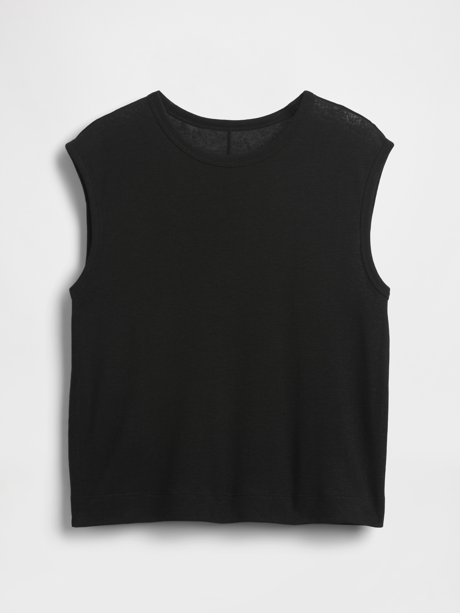 Nala Linen like balloon tops ブラック Nala Linen like balloon tops ブラック