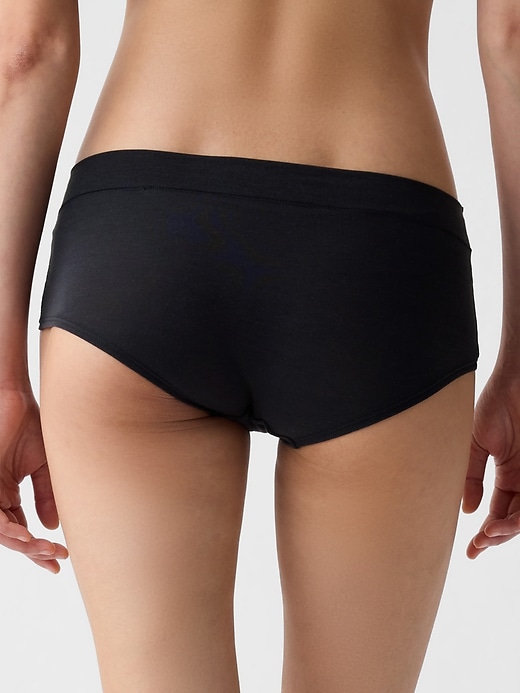 Image number 3 showing, Low Rise Breathe Shorty (3-Pack)