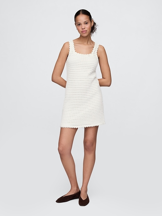 Image number 1 showing, Crochet Mini Dress