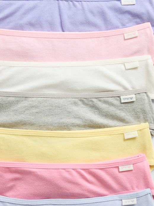 Image number 3 showing, Kids Days-of-the-Week Bikini Briefs (7-Pack)