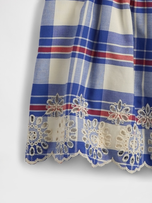 Image number 3 showing, Baby Poplin Eyelet-Hem Outfit Set