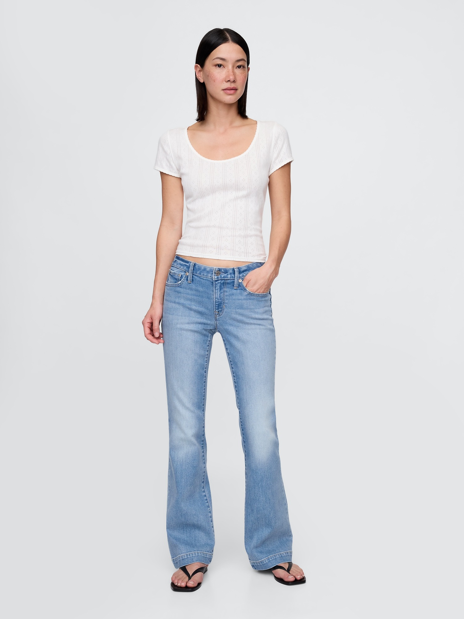 Low Rise Long & Lean Jeans