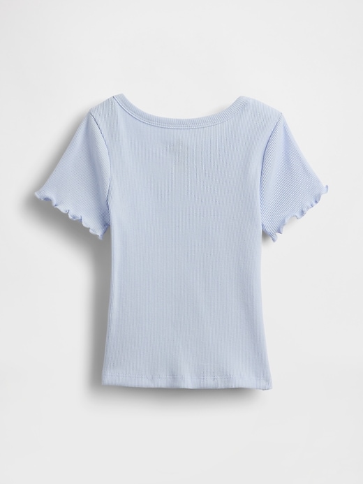 L'image numéro 2 présente T-shirt Agencez à volonté en tricot côtelé pour Bébé et Tout-petit