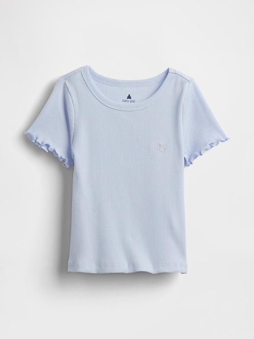 L'image numéro 1 présente T-shirt Agencez à volonté en tricot côtelé pour Bébé et Tout-petit
