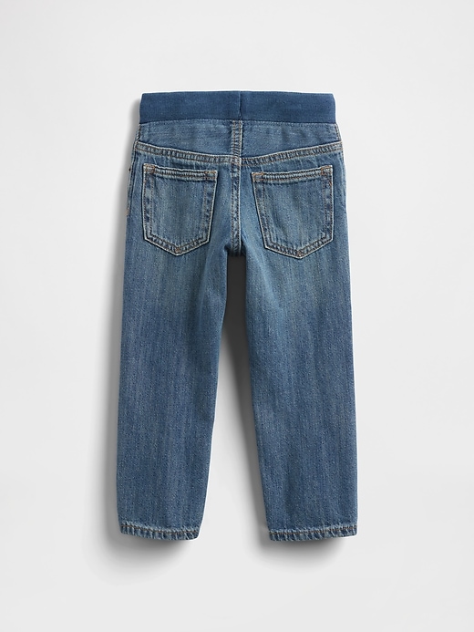 Image number 2 showing, Baby & Toddler Pull-On Slim Jeans