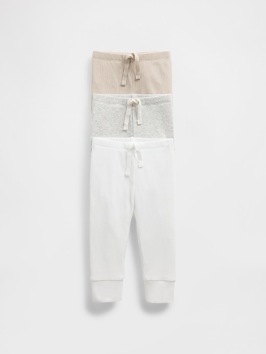 Image number 1 showing, Baby First Favorites TinyRib Pants (3-Pack)
