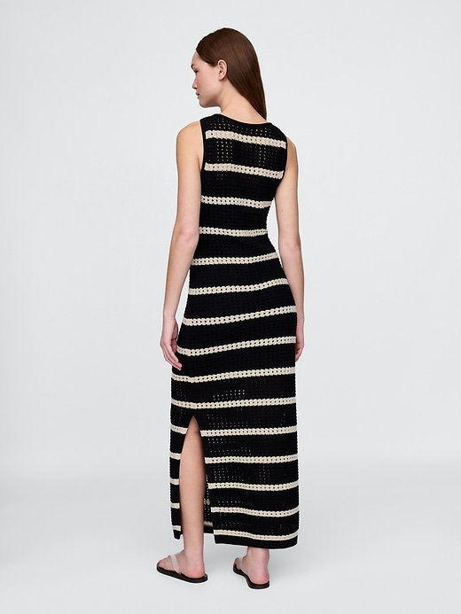 Image number 2 showing, Crochet Maxi Dress