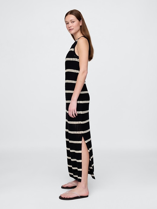Image number 3 showing, Crochet Maxi Dress