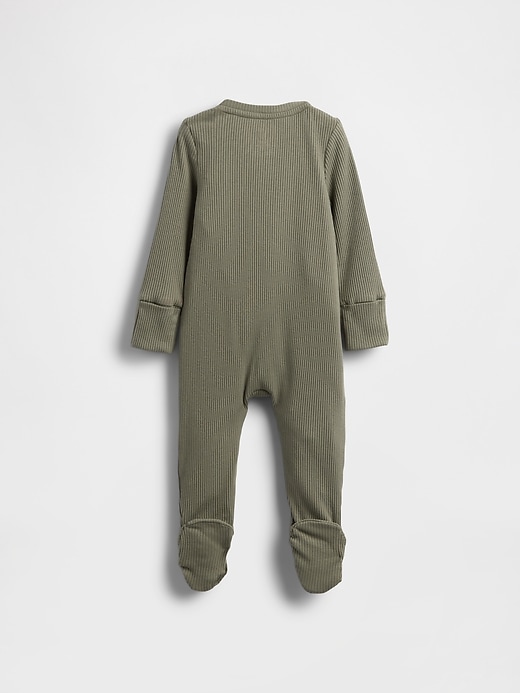 Image number 2 showing, Baby First Favorites TinyRib Footed One-Piece