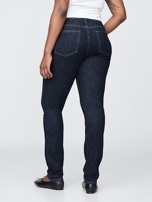Image number 6 showing, Mid Rise True Skinny Jeans