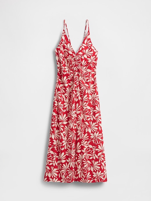 Image number 6 showing, Tie-Back Maxi Slip Dress