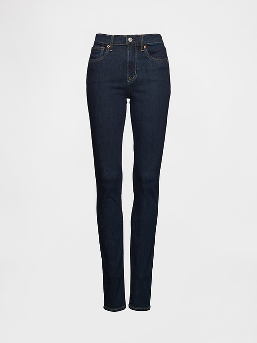 Image number 7 showing, Mid Rise True Skinny Jeans