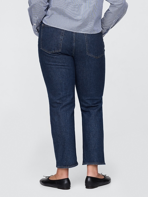 Image number 6 showing, High Rise Cheeky Straight Jeans