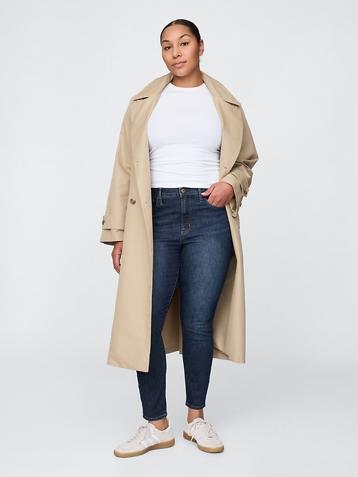 L'image numéro 5 présente Jean vraiment moulant à taille haute