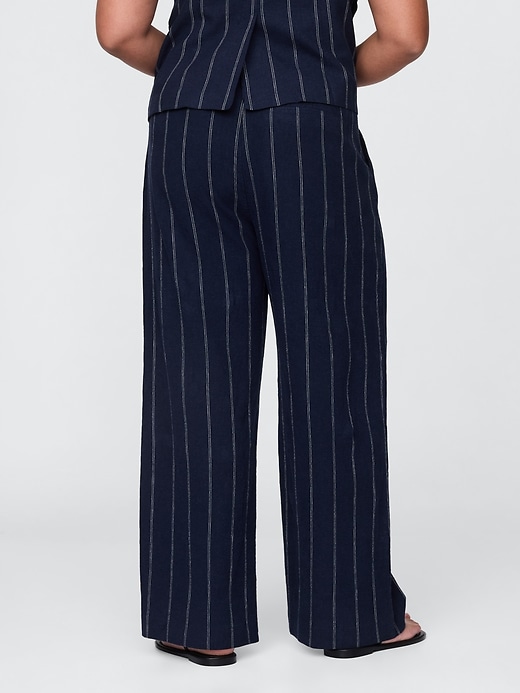 Image number 6 showing, 365 High Rise Linen-Blend Trousers