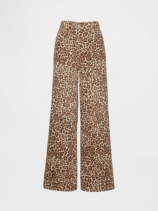 Image number 7 showing, Mid Rise UltraSoft Leopard Baggy Jeans