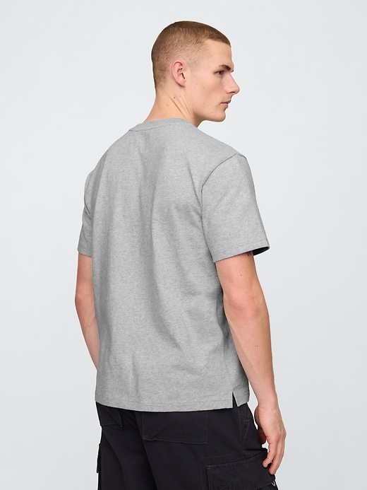 Image number 3 showing, Adult Heavyweight Relaxed T-Shirt