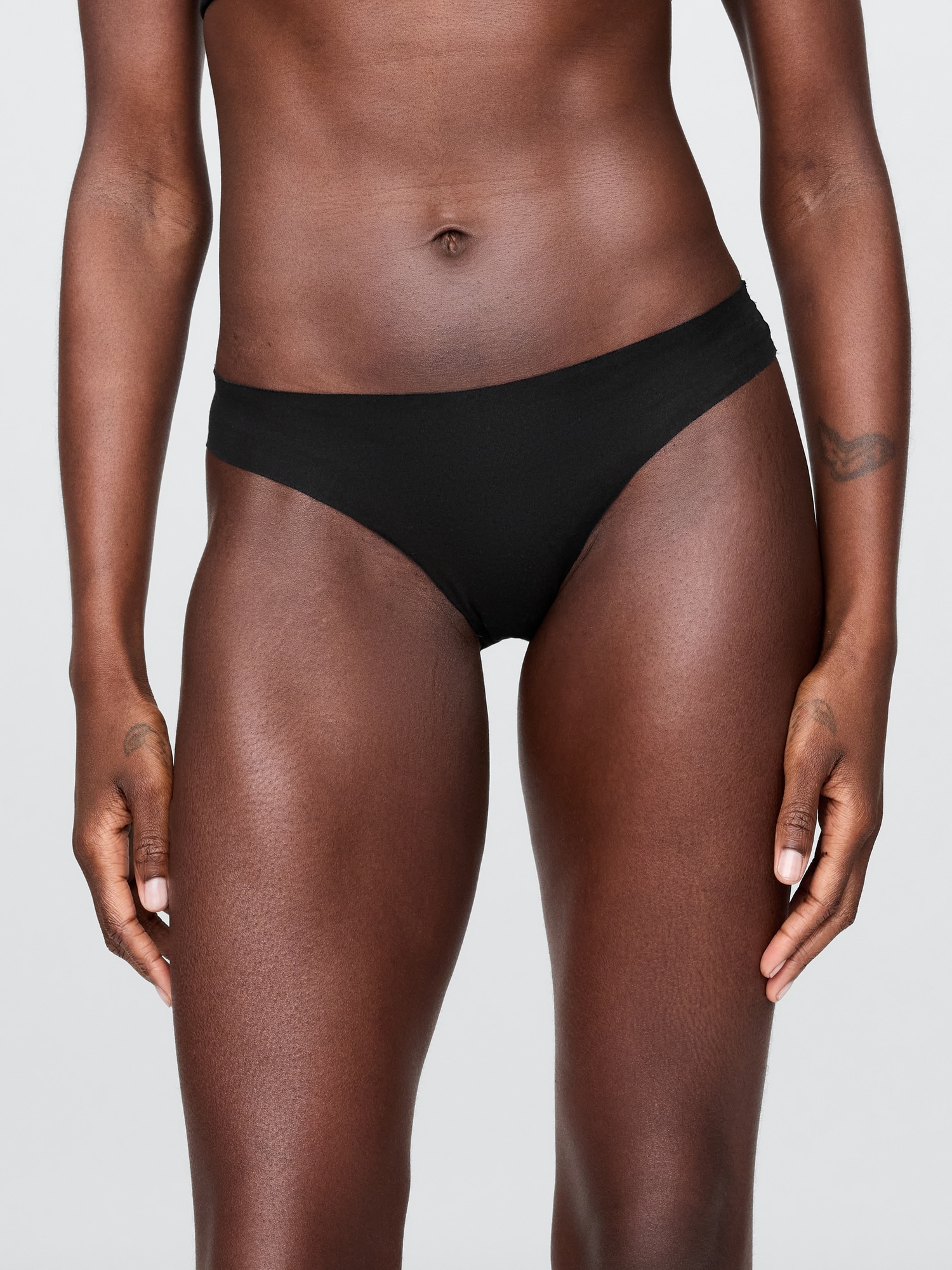 Organic Stretch Cotton No Show Bikini