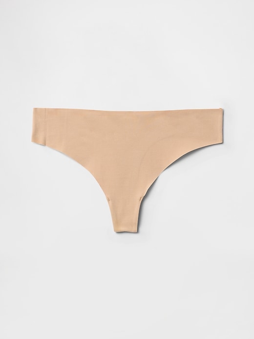 Image number 3 showing, Organic Stretch Cotton No Show Thong