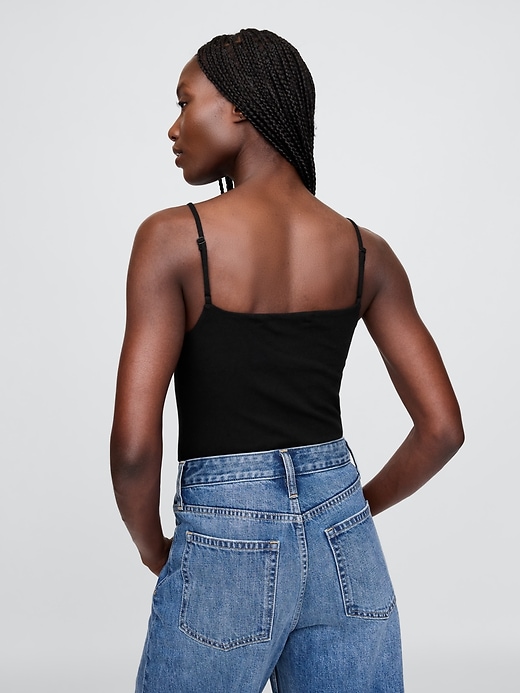 Image number 2 showing, CloseKnit Cami Thong Bodysuit