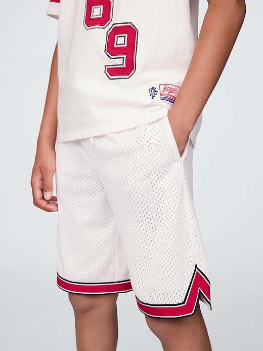 Image number 5 showing, Kids GapFit 8.5" Mesh Pull-On Shorts