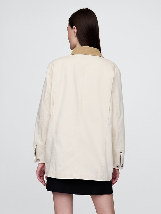 Corduroy Collar Barn Jacket