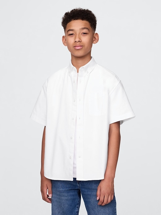 Image number 1 showing, Kids Relaxed Oxford Shirt