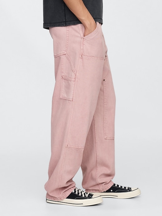 UltraSoft Double-Knee Carpenter Baggy Jeans | Gap