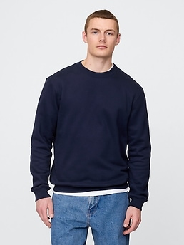 FEELS. 上杉柊平 CREWNECK SWEATSHIRT NAVY FEELS. CREWNECK