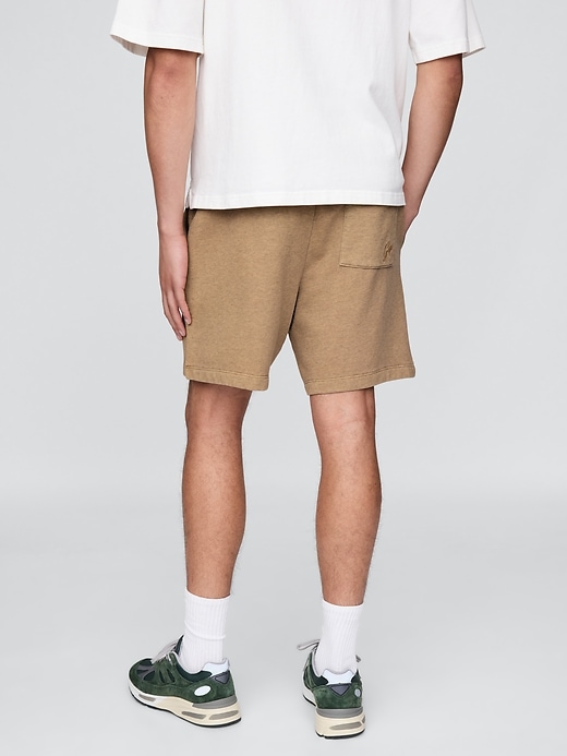 L'image numéro 3 présente Short en jersey bouclette épais