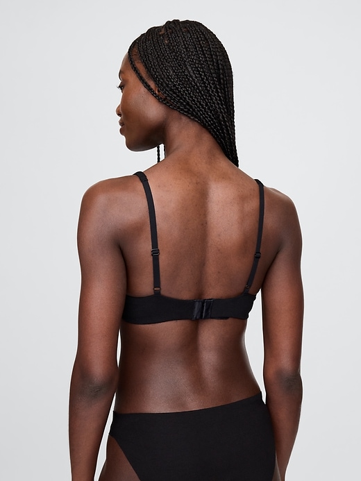 Image number 2 showing, Organic Stretch Cotton Unlined Bra