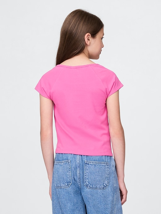 Image number 3 showing, Kids Square-Neck T-Shirt