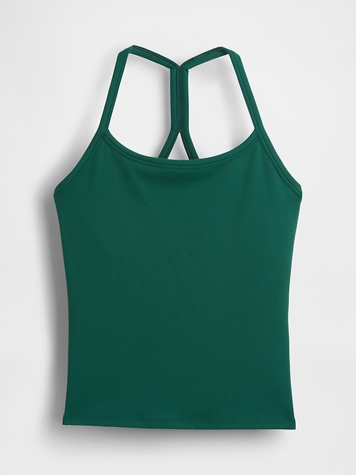 Image number 4 showing, GapFit Smooth Racerback Tank Top