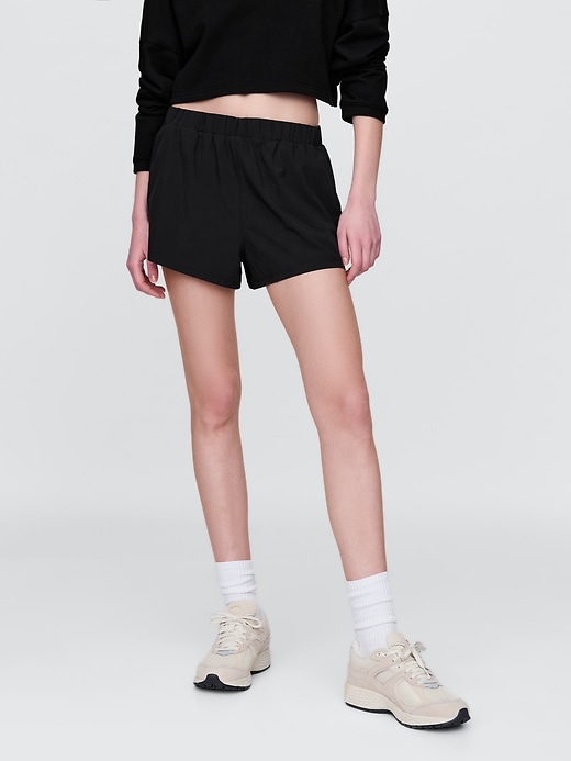 Image number 2 showing, GapFit Mid Rise Running Shorts