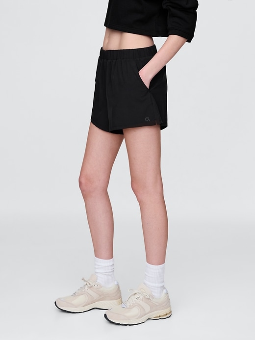 Image number 3 showing, GapFit Mid Rise Running Shorts