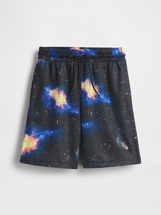 Image number 2 showing, Kids GapFit 6" Recycled Mesh Easy Shorts