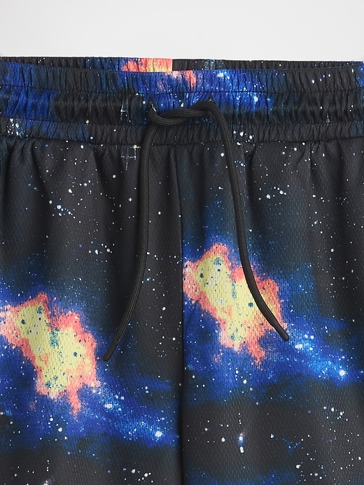 Image number 6 showing, Kids GapFit 6" Recycled Mesh Easy Shorts