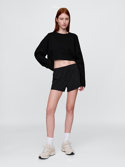 Image number 1 showing, GapFit Mid Rise Running Shorts