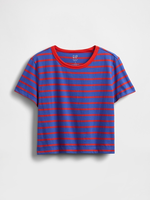 Image number 4 showing, Organic Cotton VintageSoft Crop T-Shirt