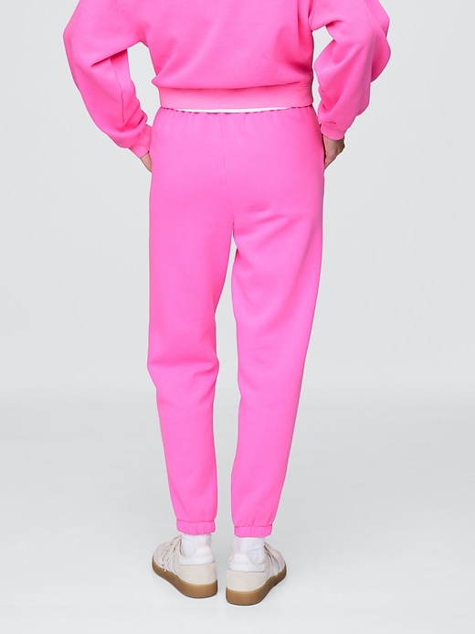 L'image numéro 3 présente Pantalon de jogging décontracté à taille haute VintageDoux