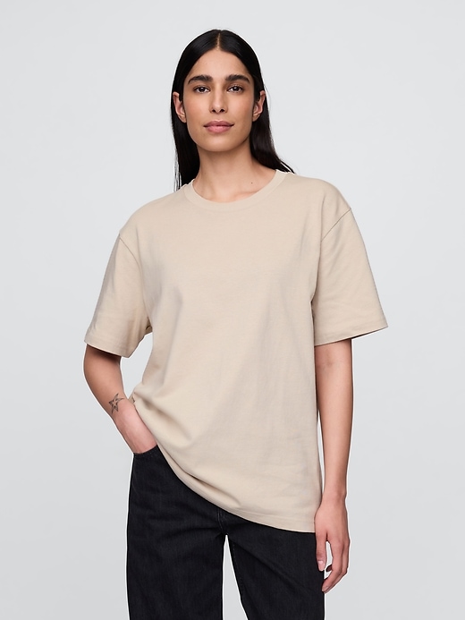 Image number 5 showing, Adult Heavyweight Relaxed T-Shirt