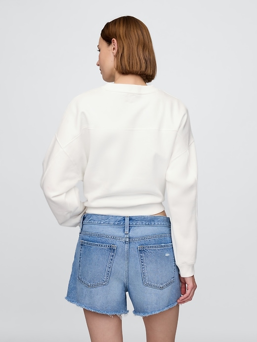 Image number 3 showing, VintageSoft Wedge Crewneck Sweatshirt