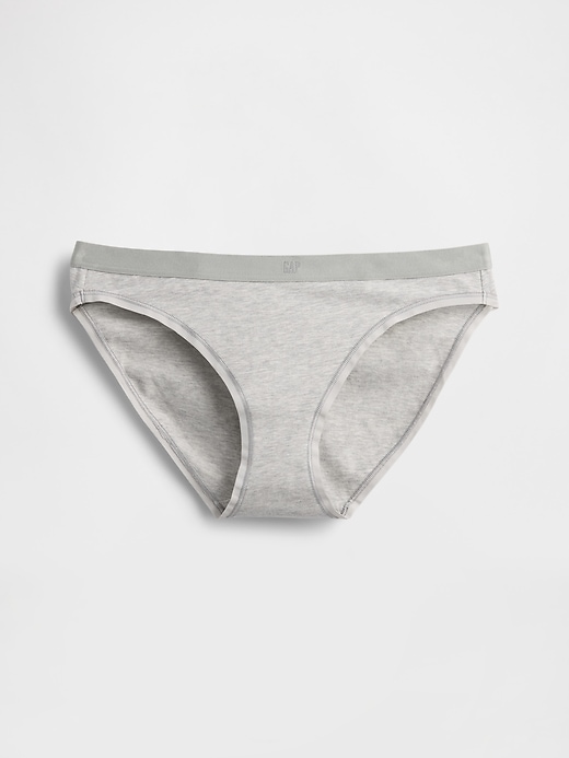 Image number 3 showing, Organic Stretch Cotton Logo Bikini
